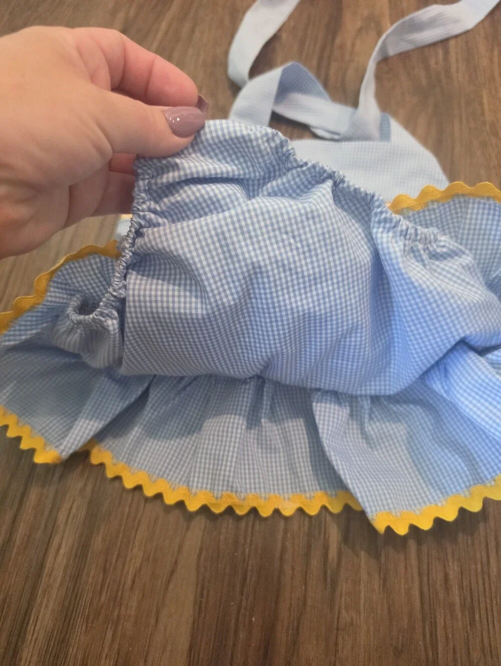 Stitchy Fish lemon swimsuit